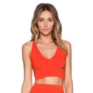 Ronny Kobo Padma Crop Bandage Top